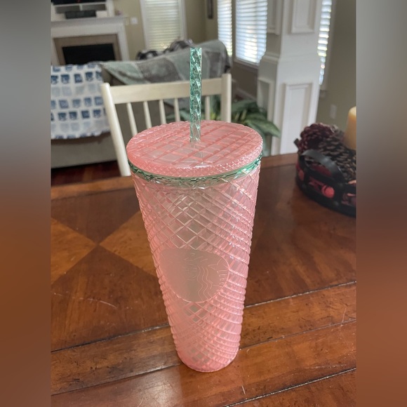 Starbucks Other - Starbucks peach jeweled venti tumbler